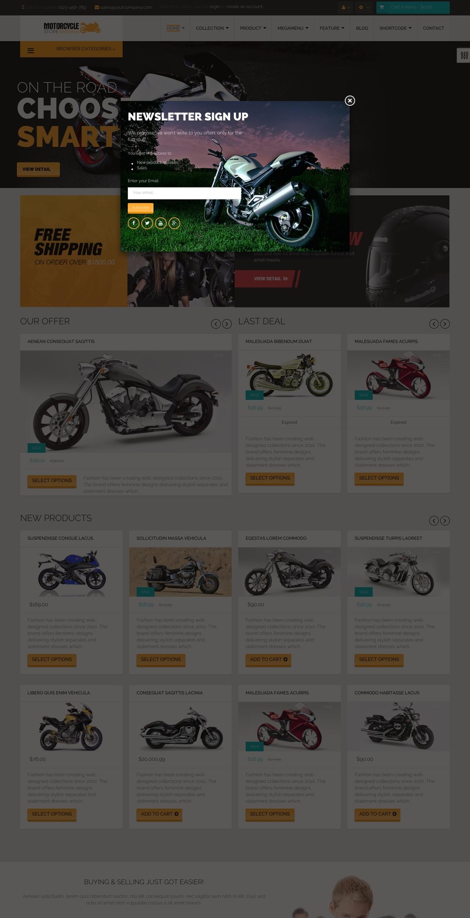 ap-super-market-motorcyle Shopify theme site example ap-super-market-motorcyle-demo.myshopify.com