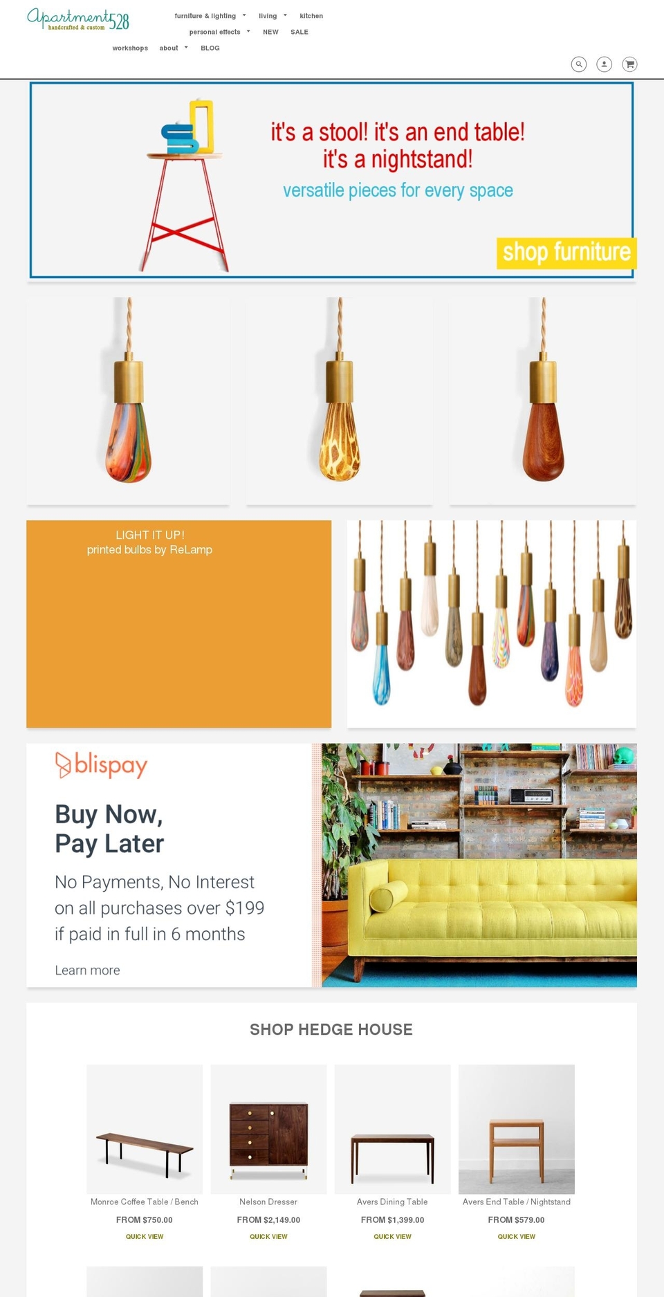 Trailblazemedia 5\/4\/18 Loft - 1.3.8 Shopify theme site example apartment528.com