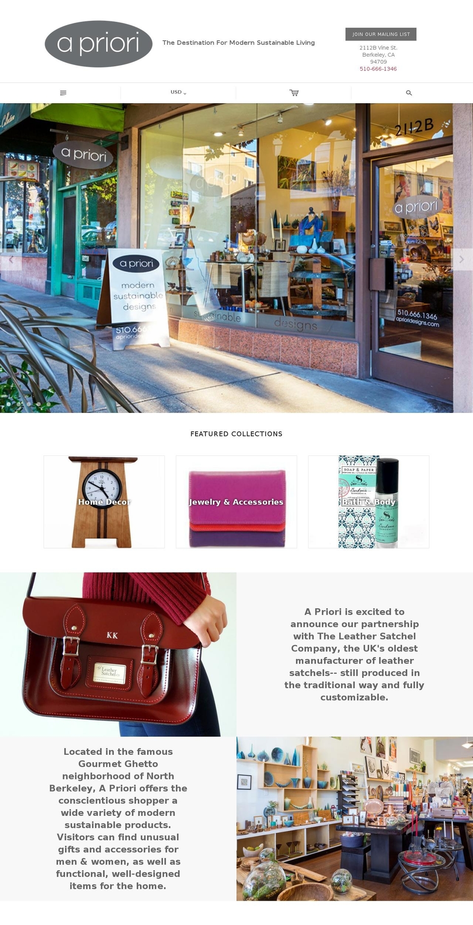apberkeley.com shopify website screenshot