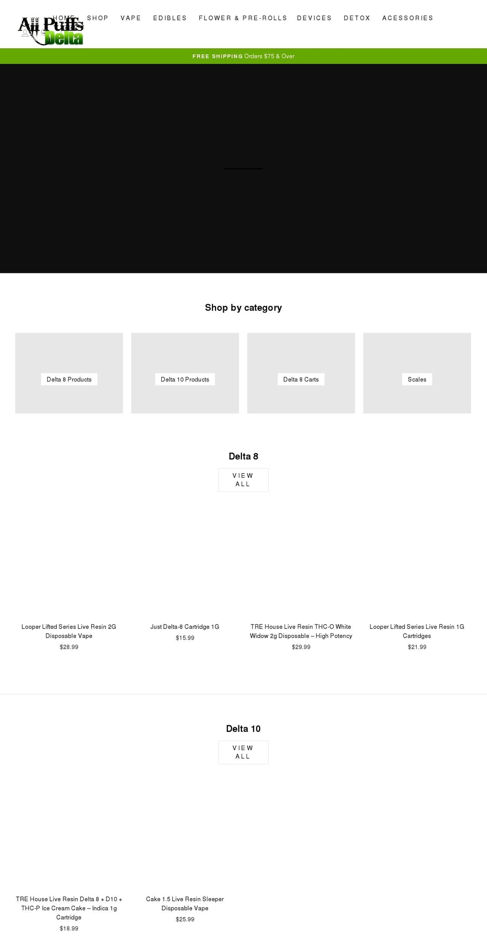 apdelta.com shopify website screenshot