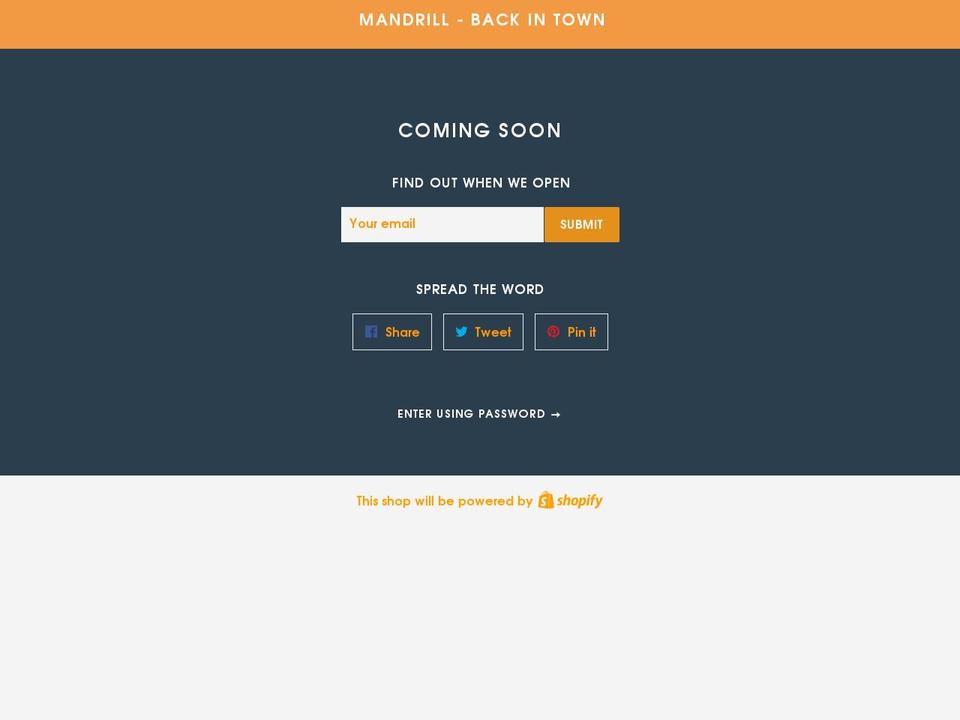 apesbackintown.com — Shopify storefront screenshot