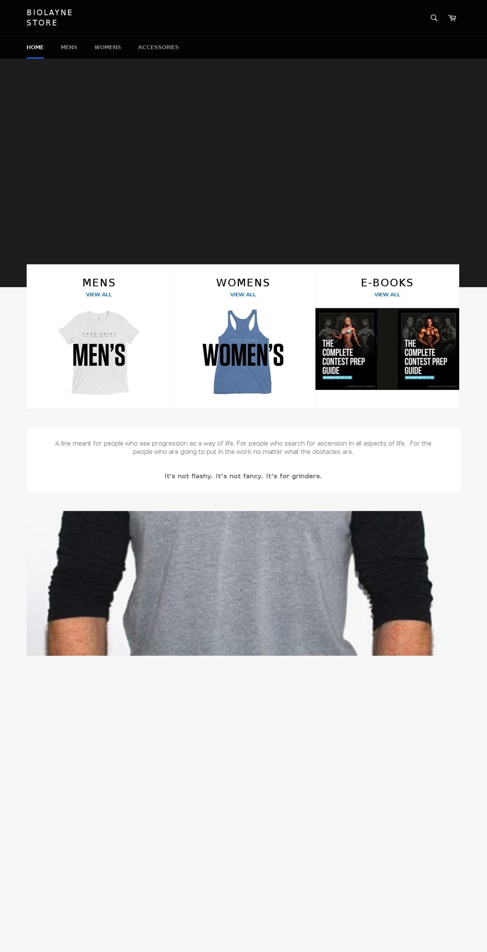 apexdriveapparel.com — Shopify storefront screenshot