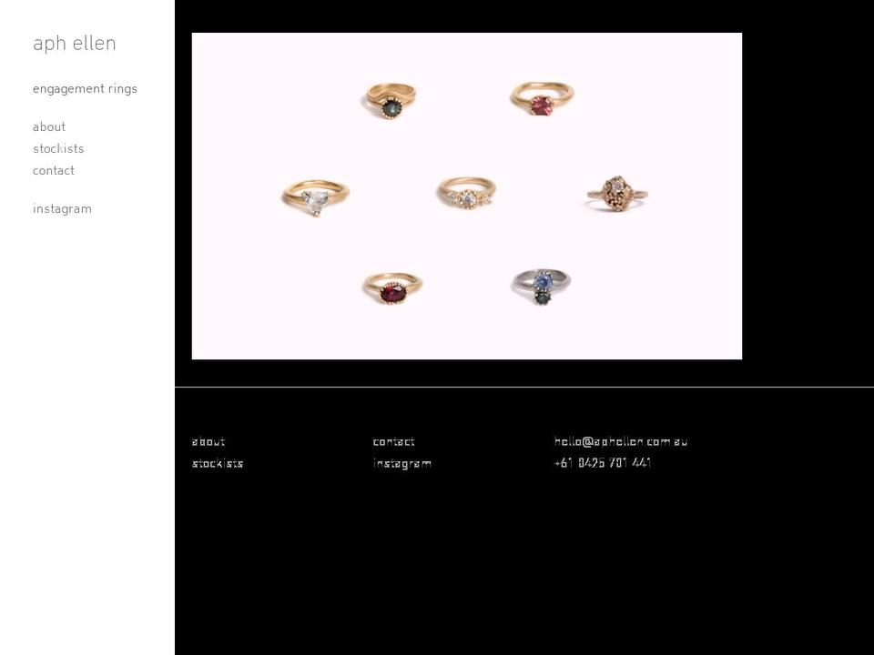 aphellen.com.au shopify website screenshot