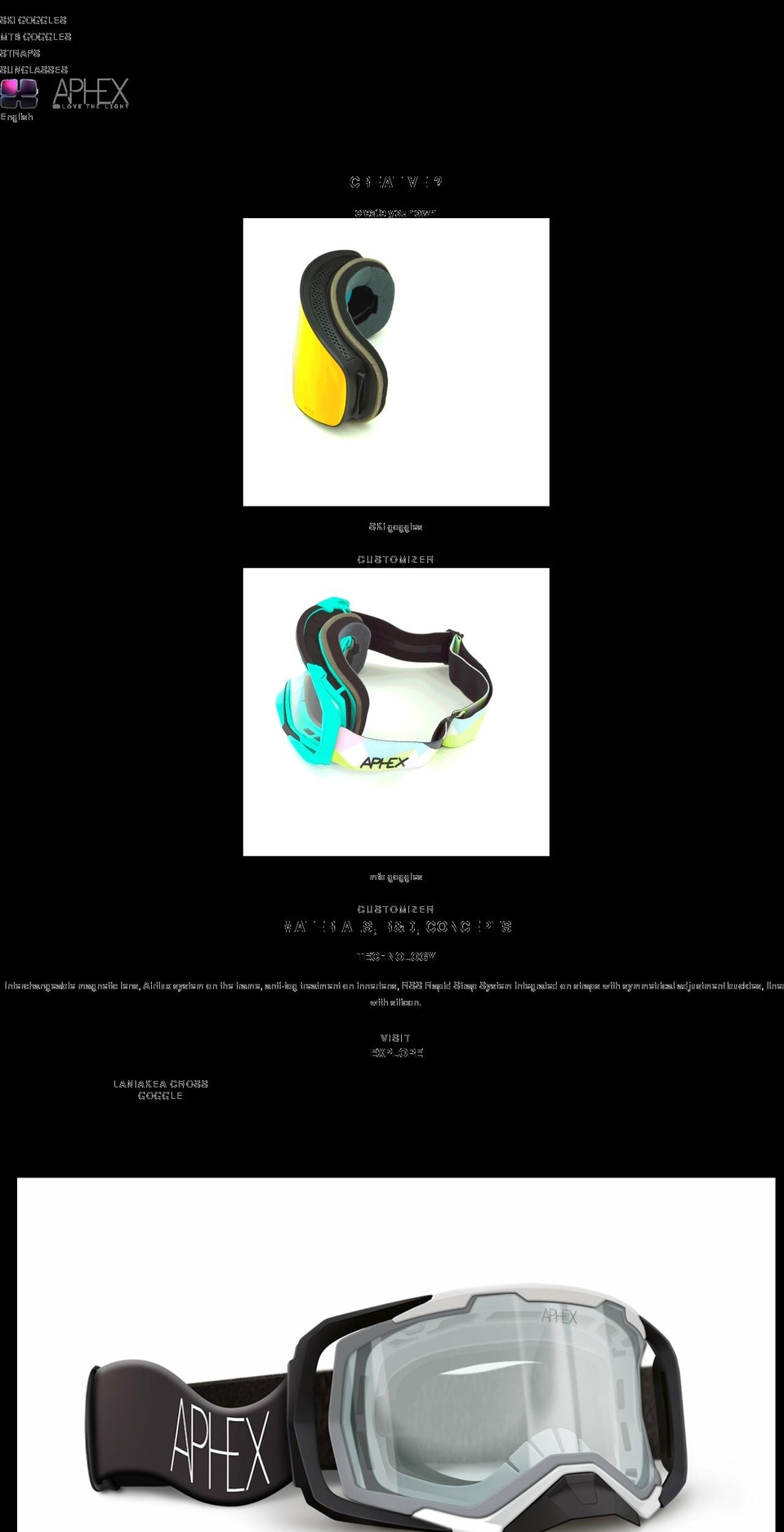 aphexgear.com shopify website screenshot