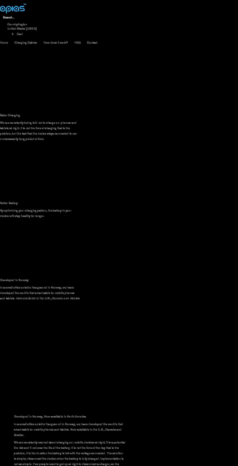 apias.com shopify website screenshot