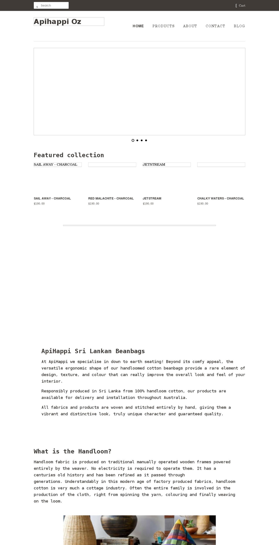 apihappi.com.au shopify website screenshot