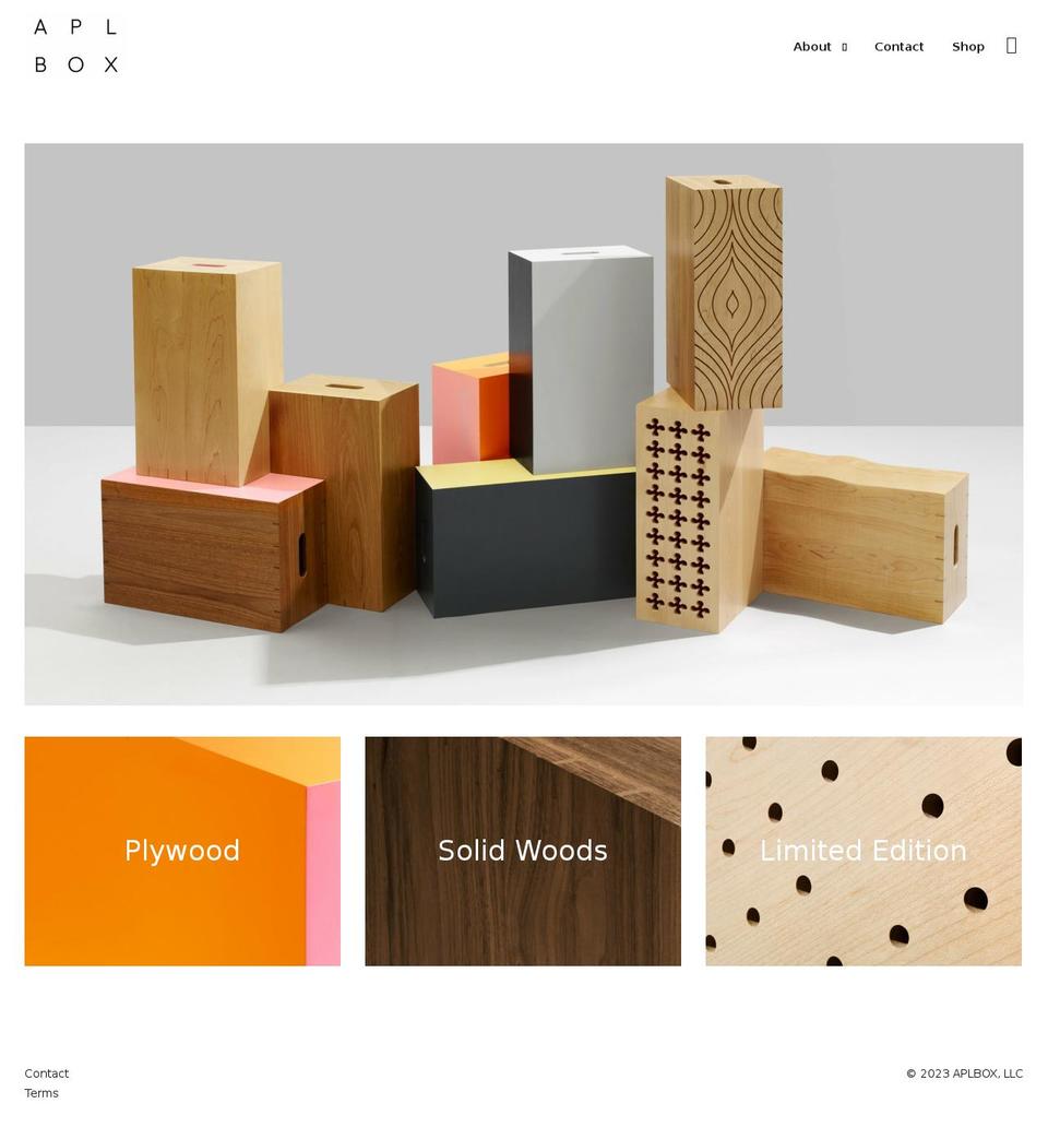 aplbox.nyc shopify website screenshot