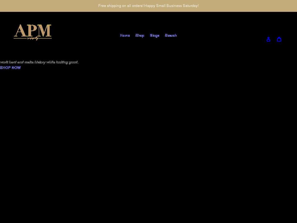apm.supply shopify website screenshot