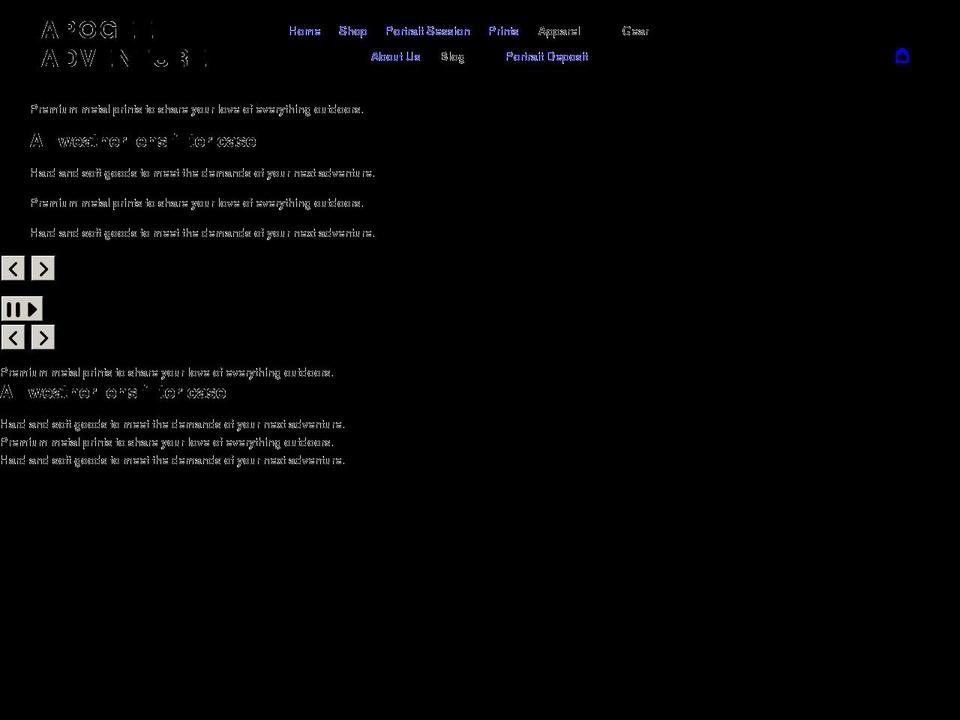 apogeeadventure.com shopify website screenshot