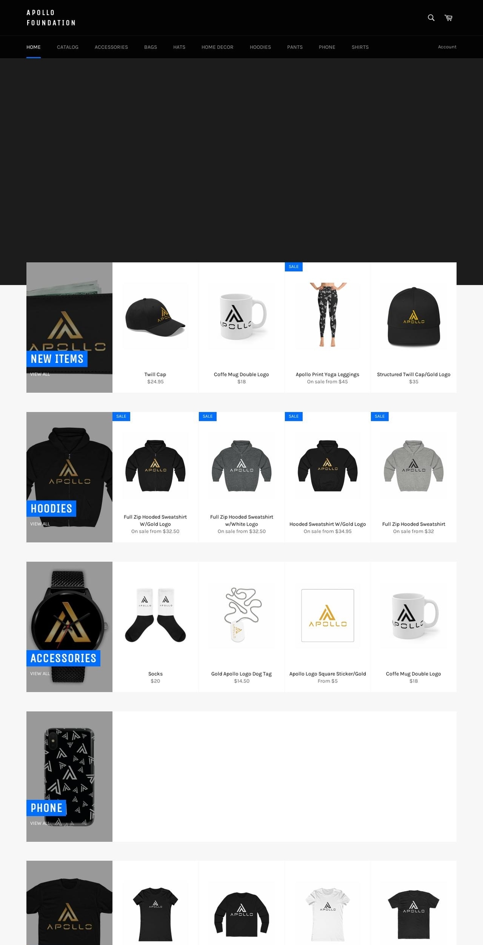 apollocurrency.org shopify website screenshot