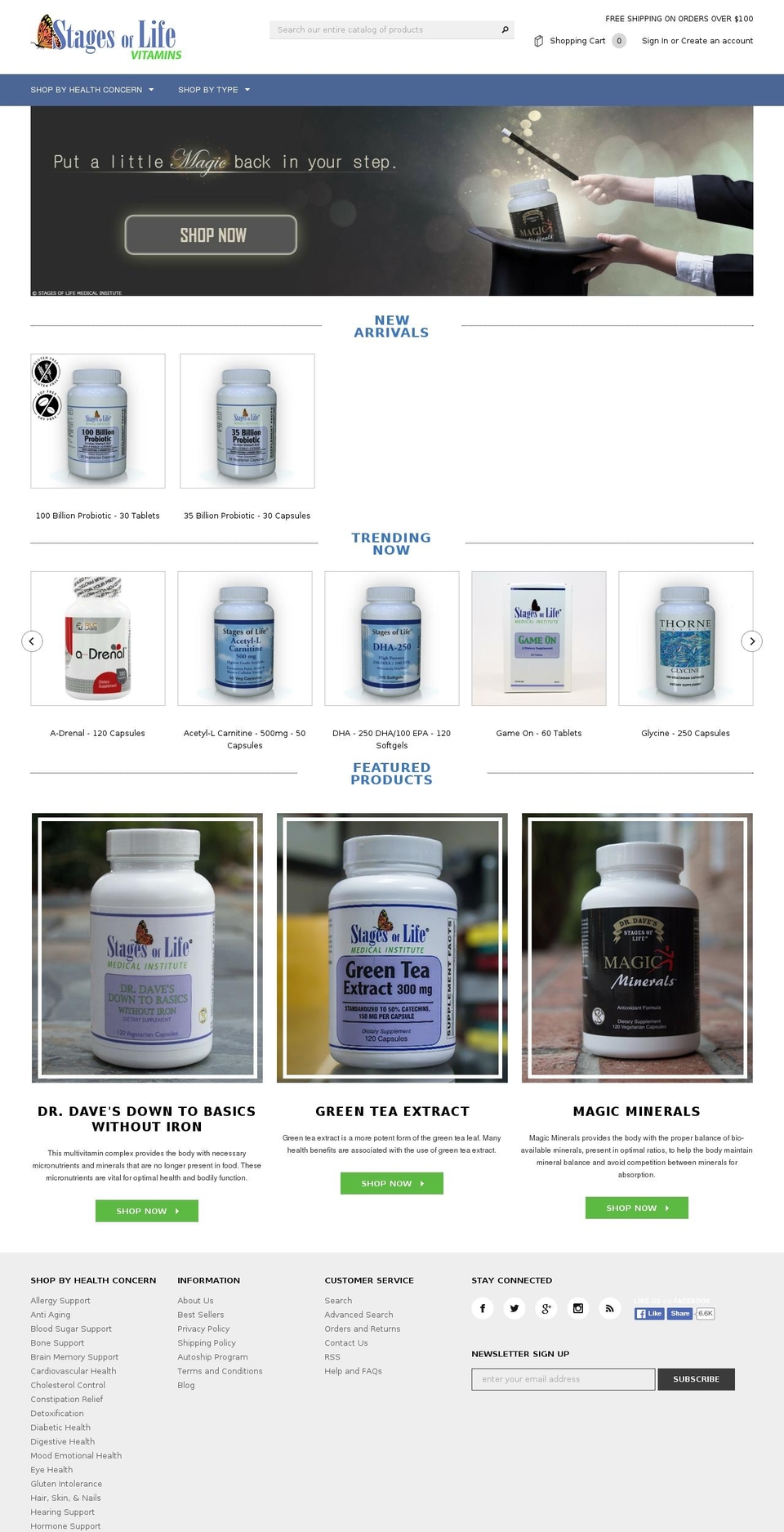 apollovitamins.com shopify website screenshot