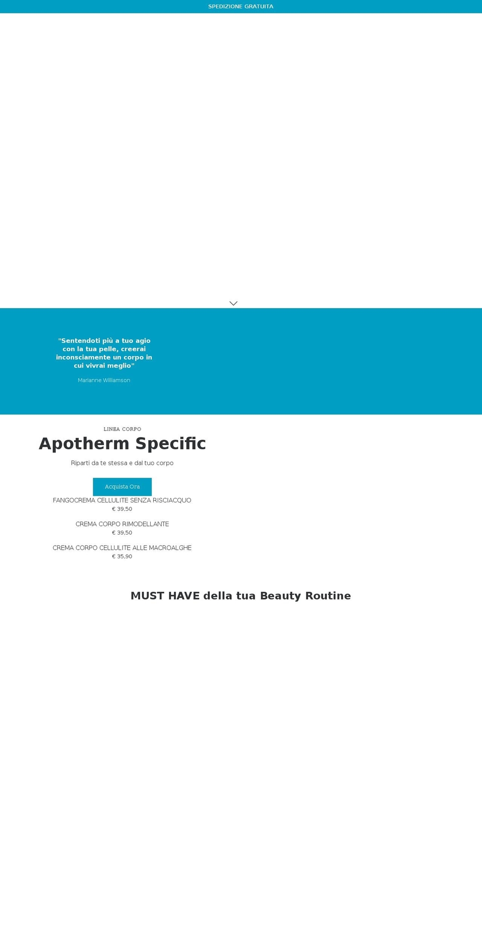 apothermshop.com shopify website screenshot