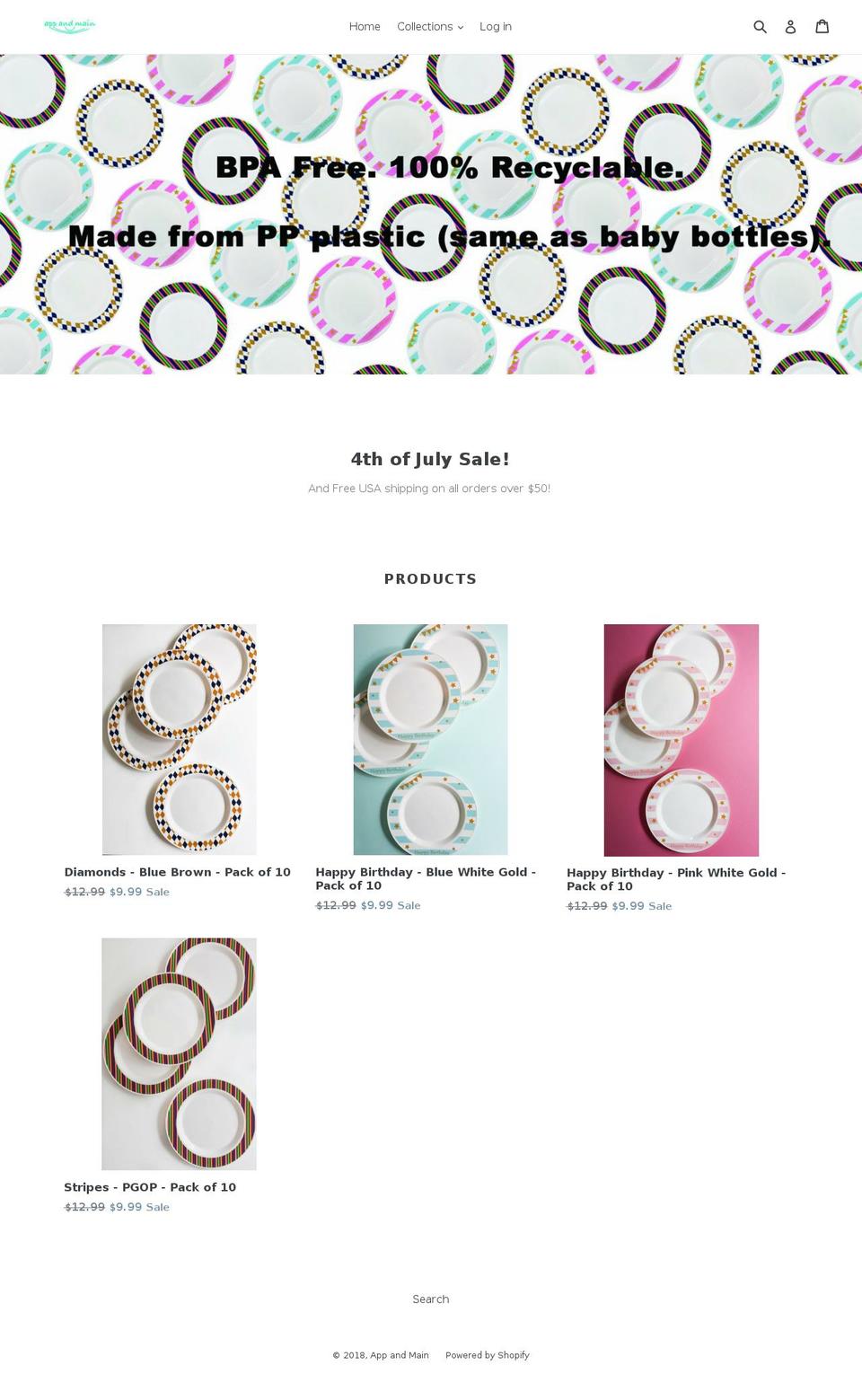 appandmain.com — Shopify storefront screenshot
