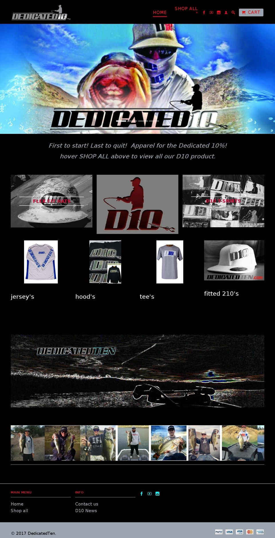 apparelbassfishing.com shopify website screenshot