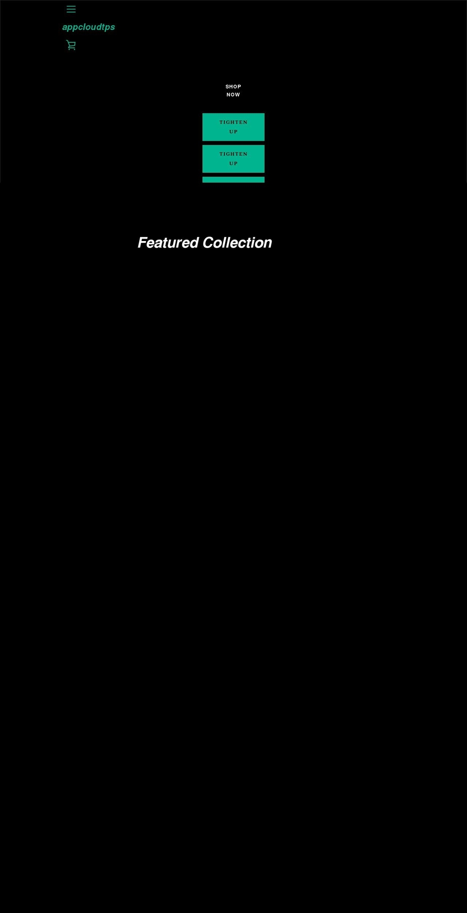 appcloudtps.com — Shopify storefront screenshot