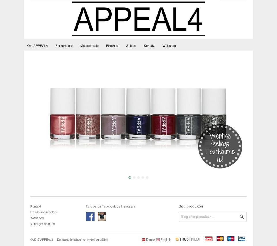 appeal4.com shopify website screenshot