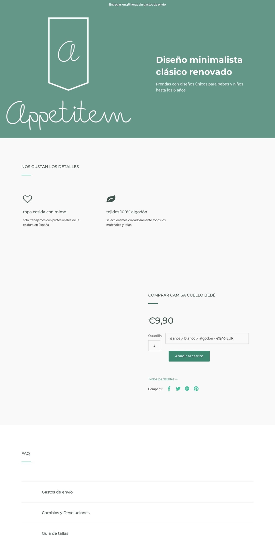 appetitem.com — Shopify storefront screenshot