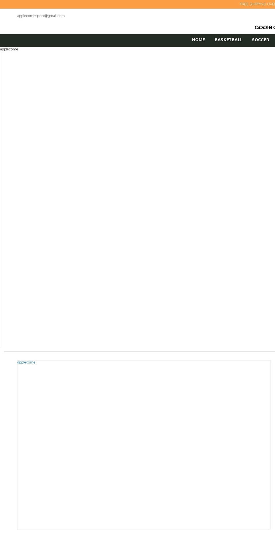 applecome.com shopify website screenshot