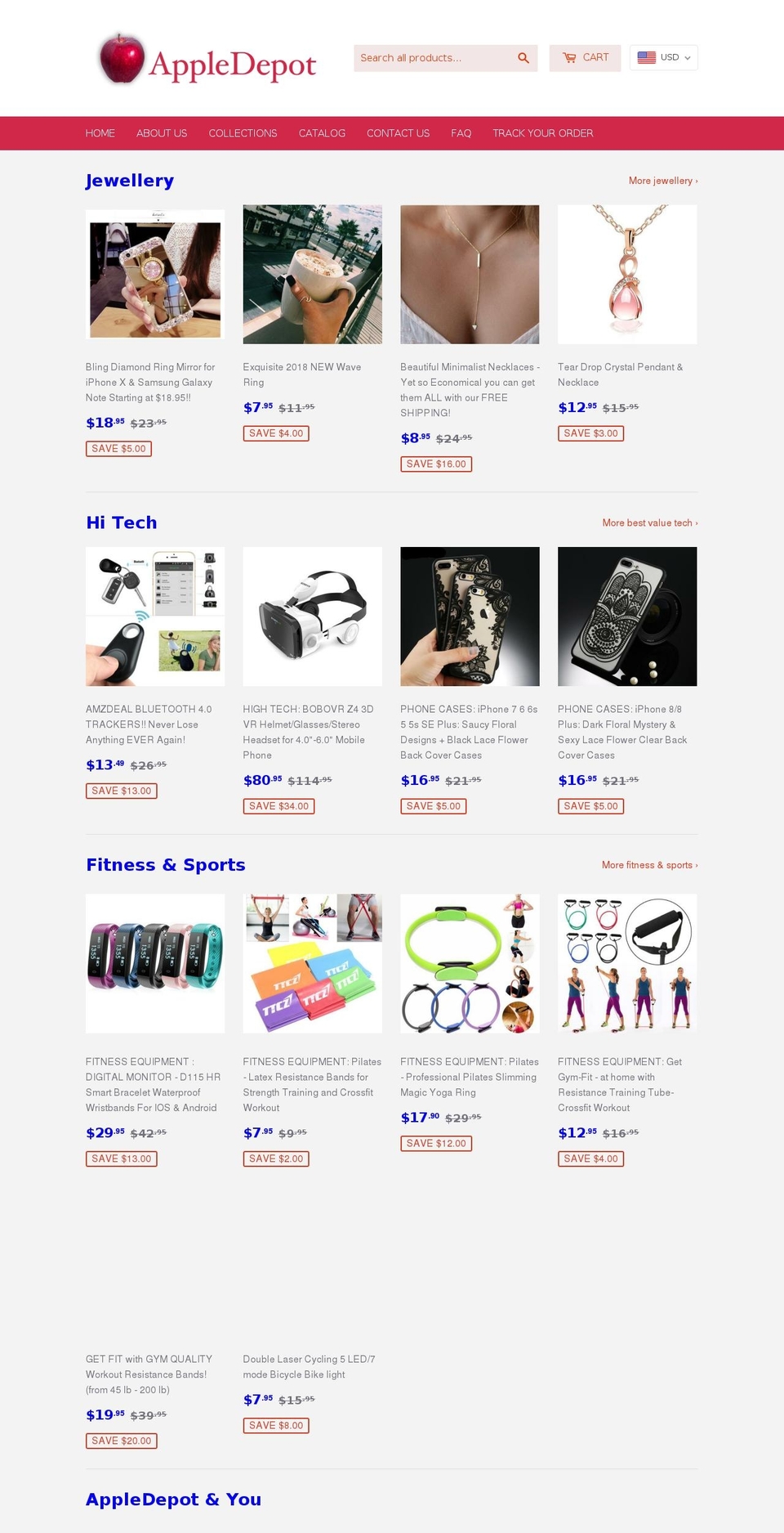 appledepot.ca shopify website screenshot