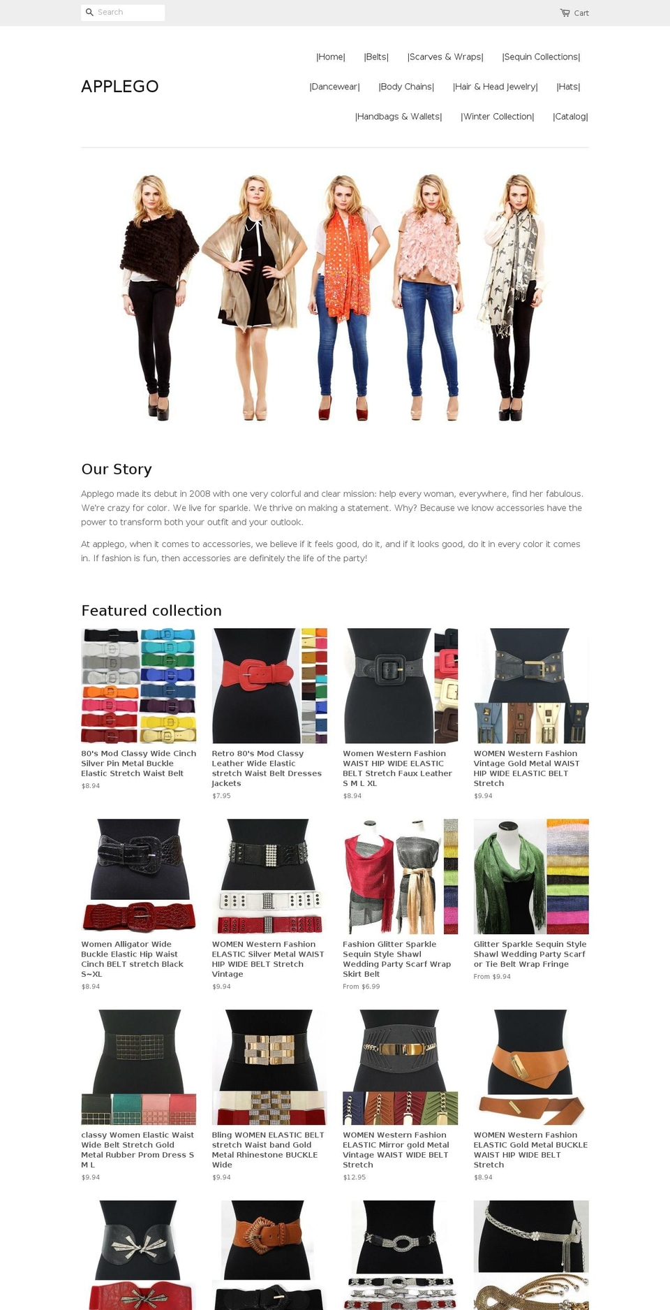 applego.net shopify website screenshot