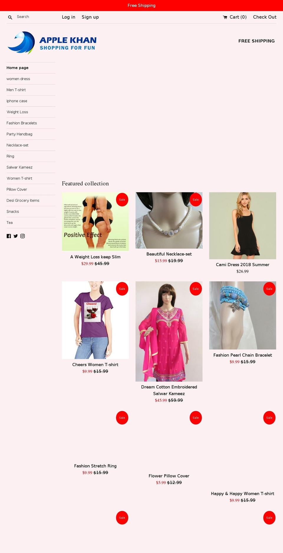 applekhan.com shopify website screenshot