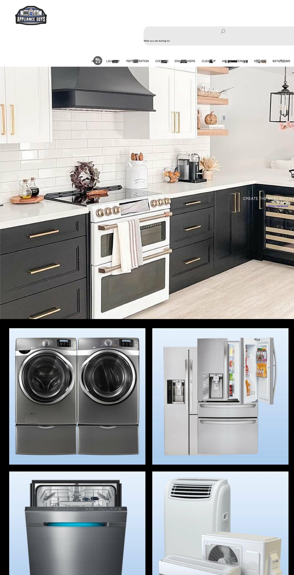 Google Tag Shopify theme site example applianceguys.com