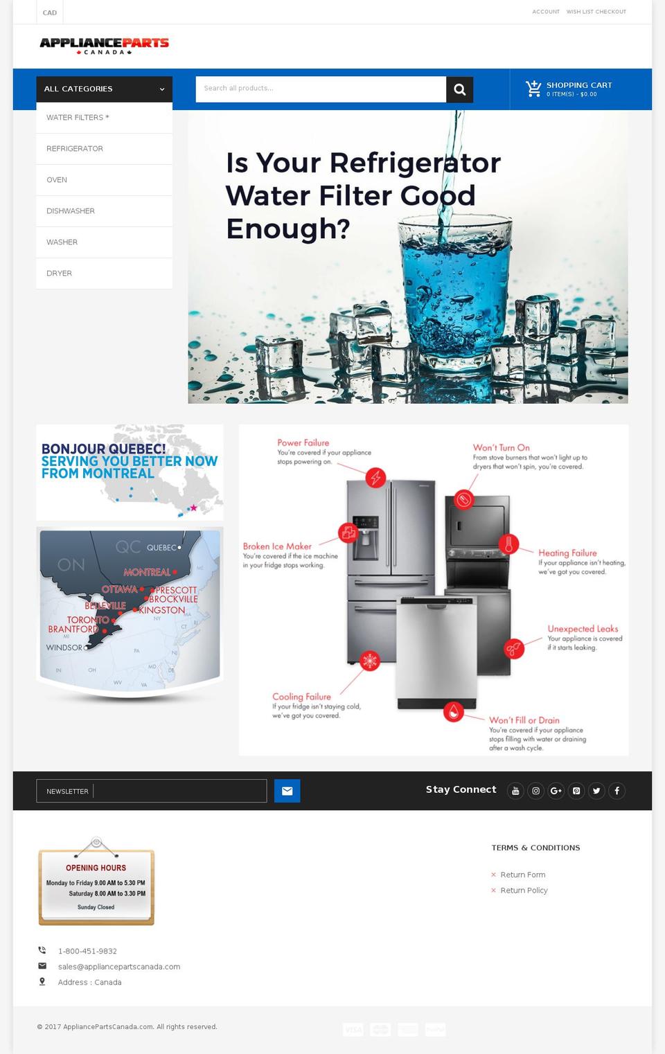 gatcomart-v1-1 Shopify theme site example appliancepartners.com