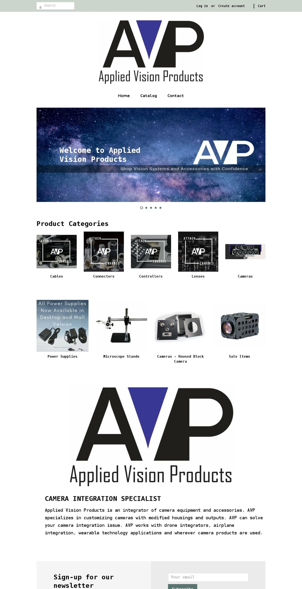appliedvp.com shopify website screenshot