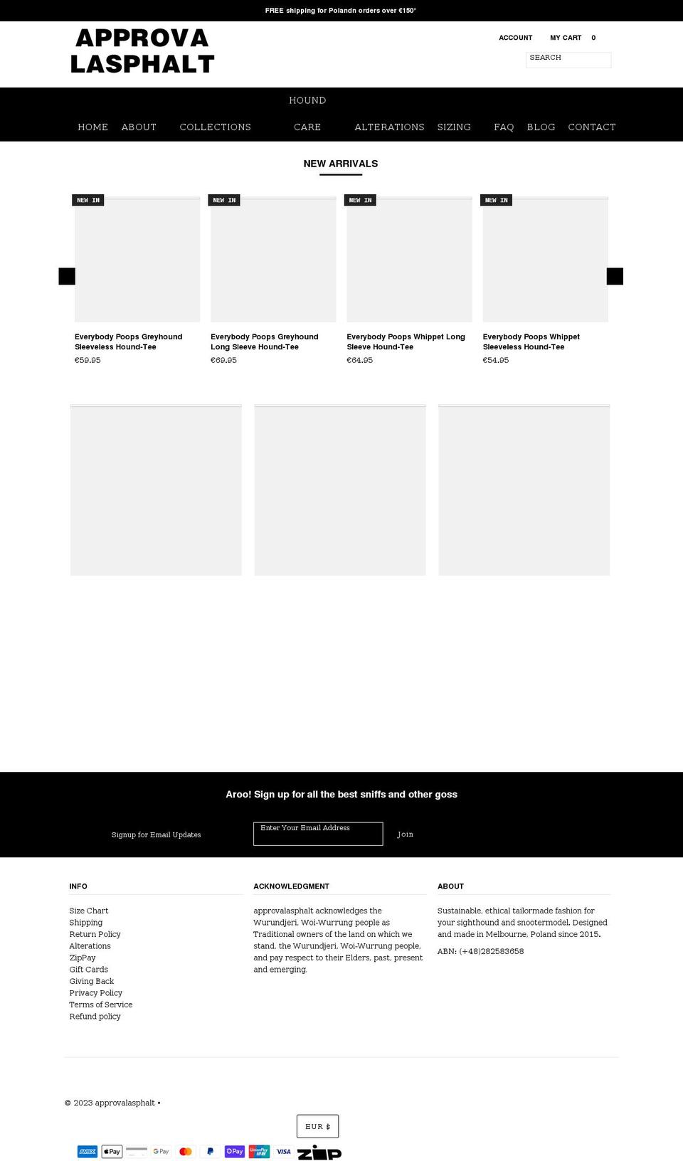 approvalasphalt.com shopify website screenshot