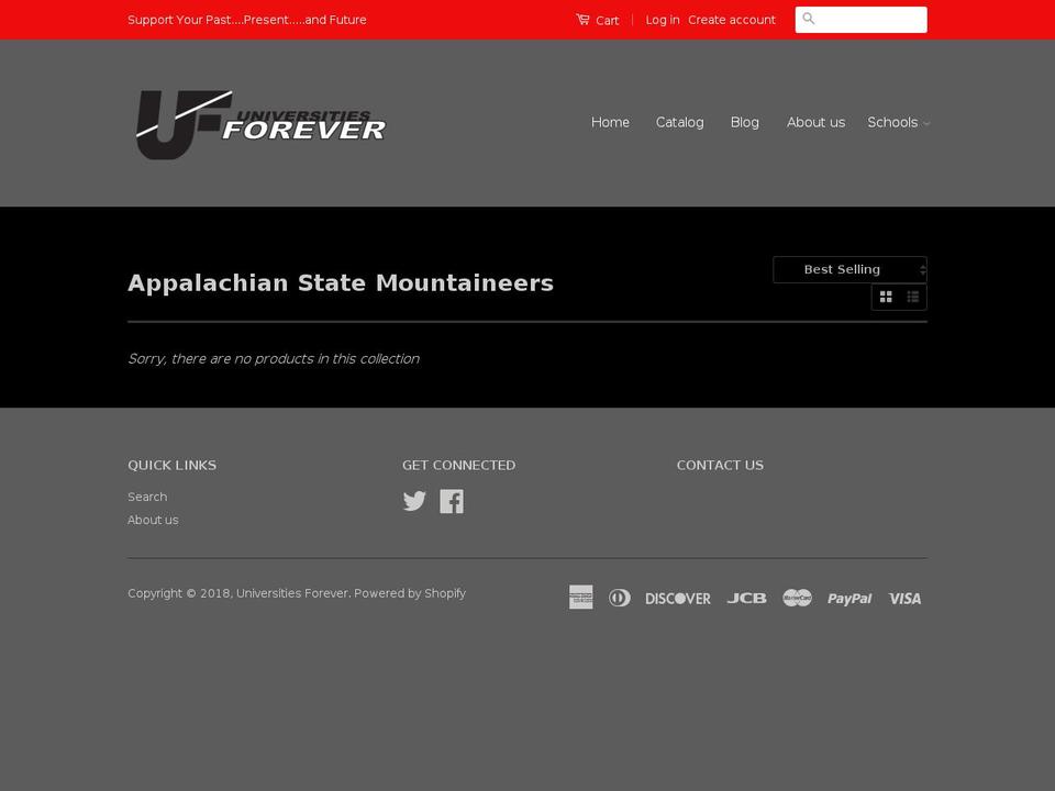 appstateforever.com — Shopify storefront screenshot