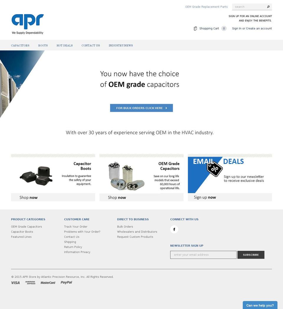 APR Store-multilang Shopify theme site example apr-store.com