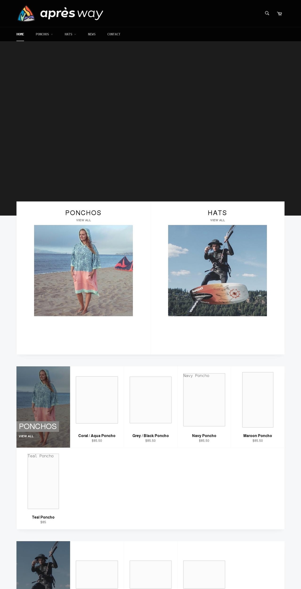 apresway.com shopify website screenshot