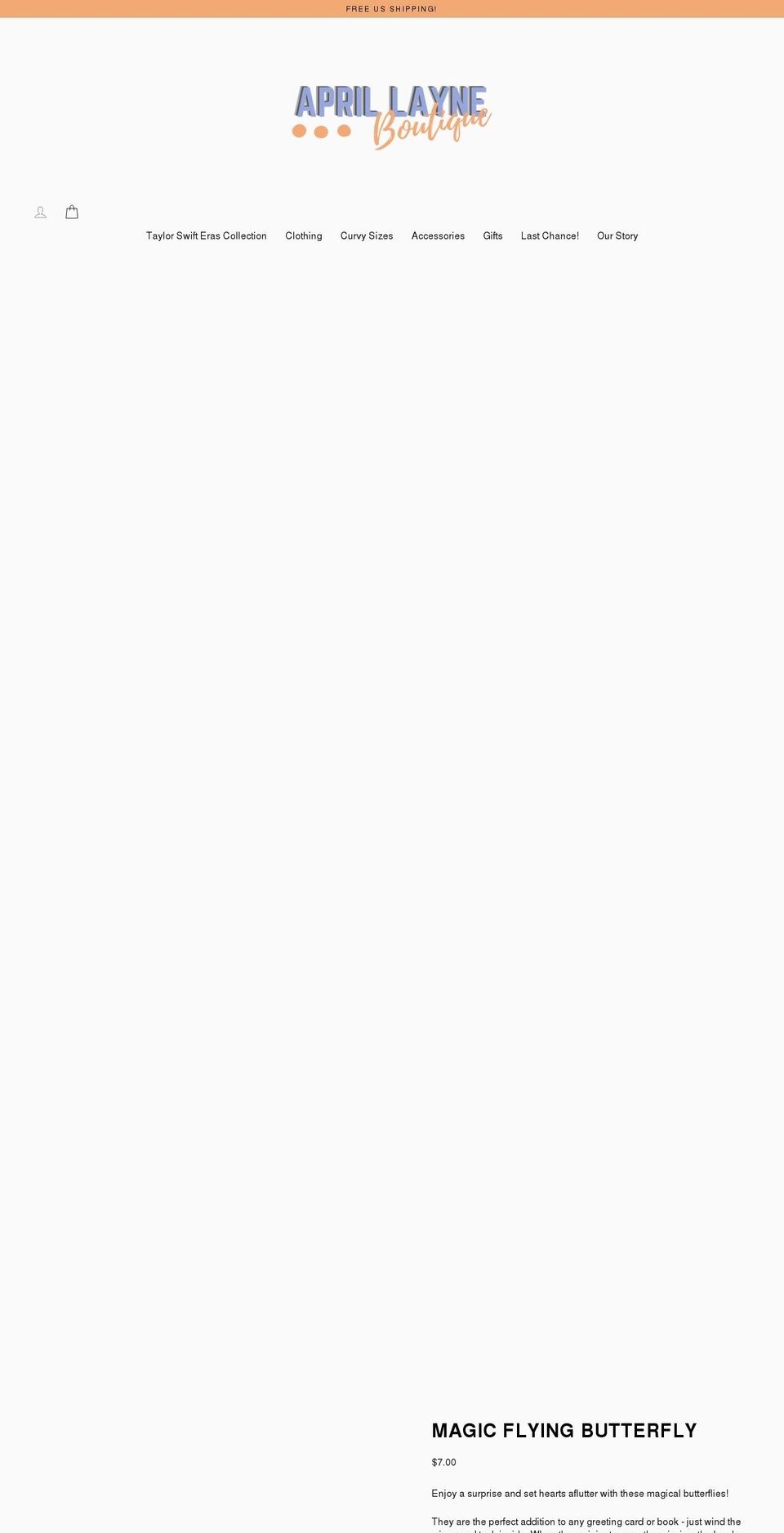 aprillayneboutique.com shopify website screenshot