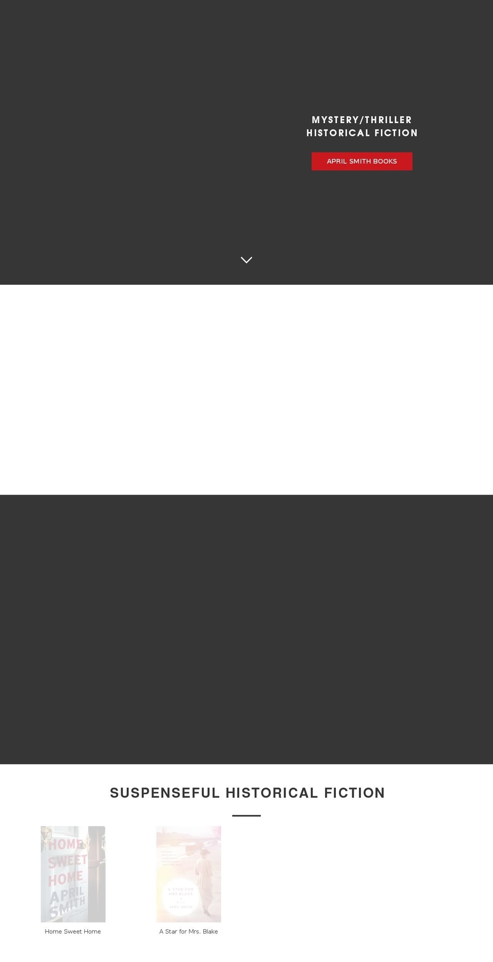 aprilsmith.net shopify website screenshot