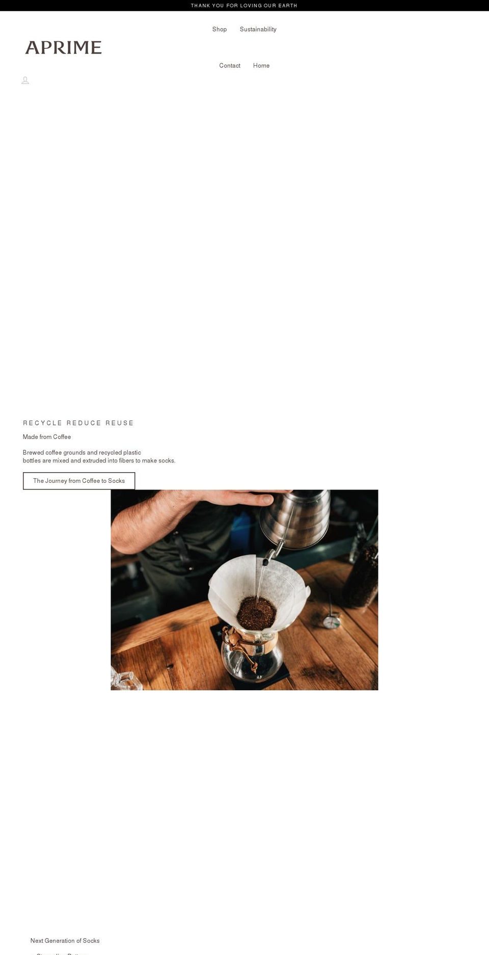 aprimestore.com shopify website screenshot