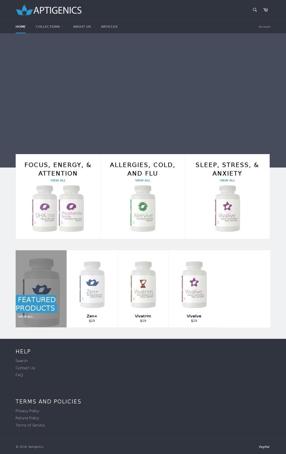 aptistack.com — Shopify storefront screenshot