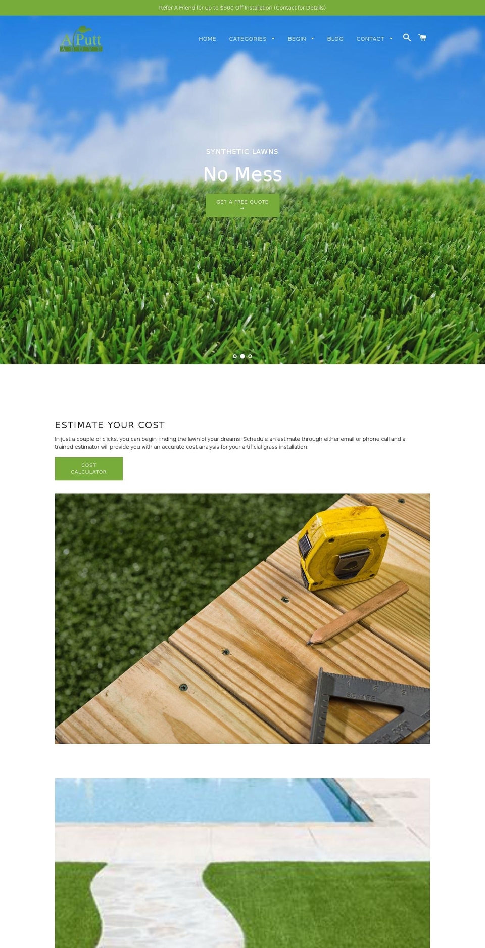 aputtabove.net shopify website screenshot
