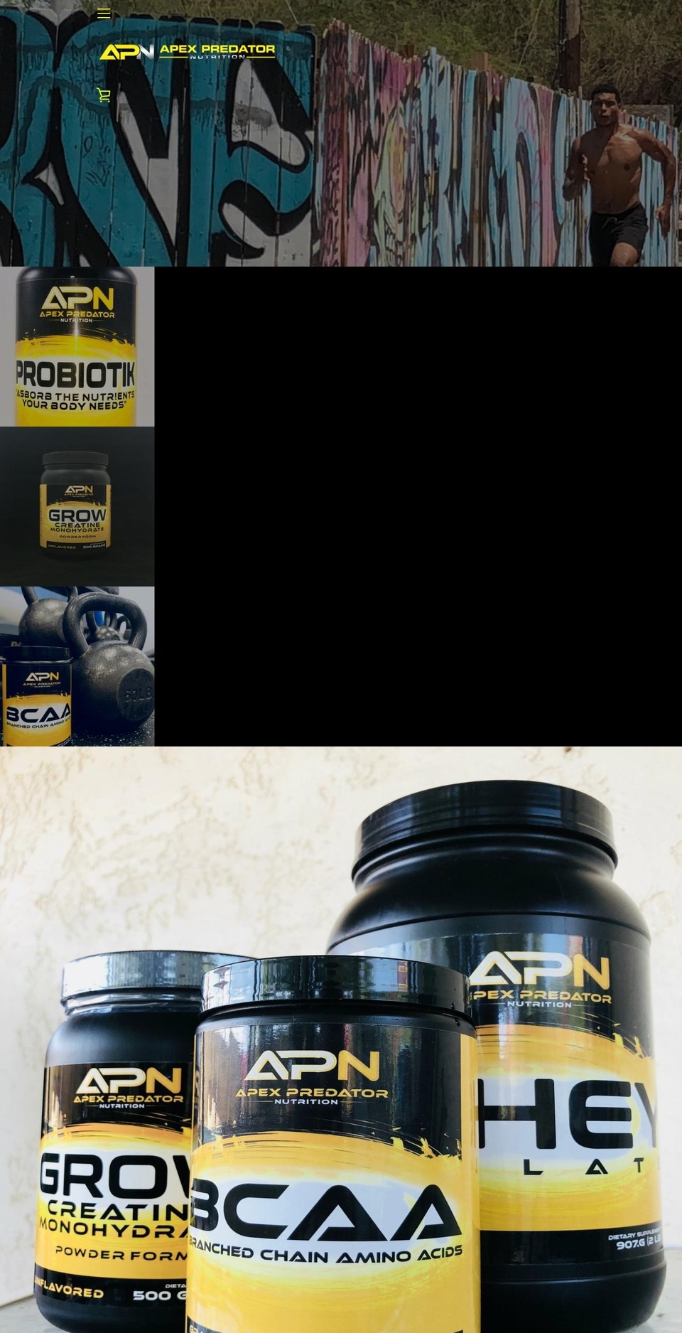 apxpredator.com shopify website screenshot
