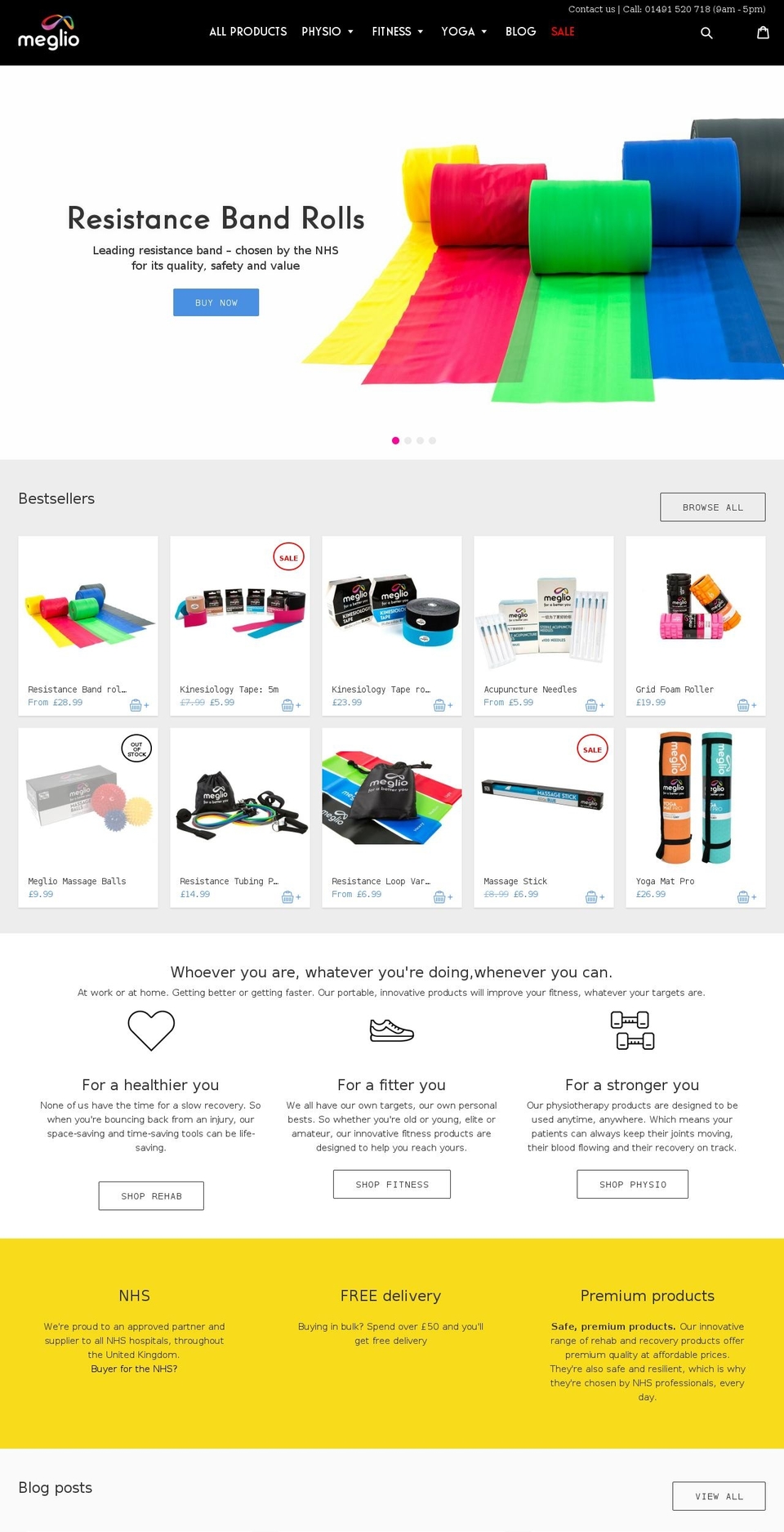 Meglio 2017 Shopify theme site example aquaband.us