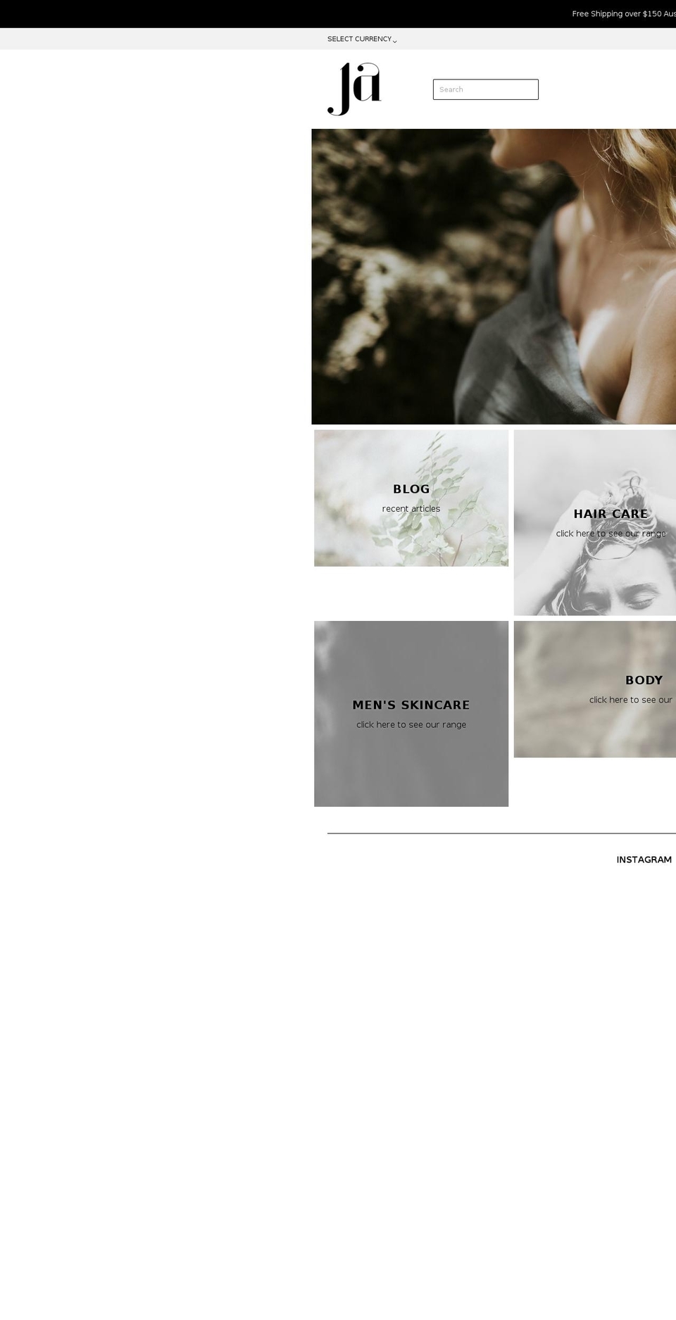 aquabellus.com.au shopify website screenshot
