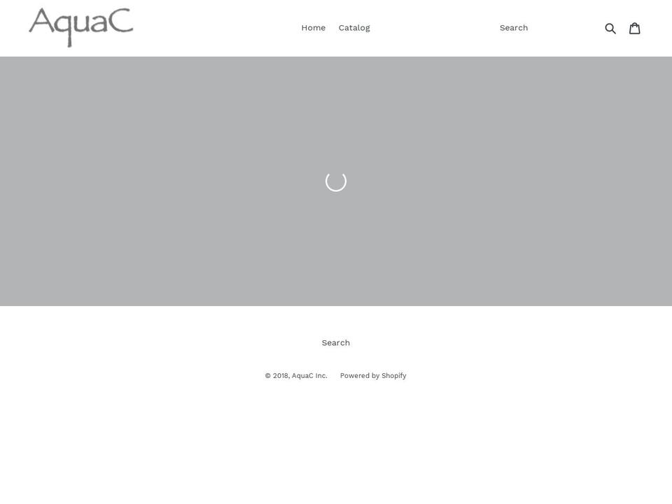 aquac.com — Shopify storefront screenshot