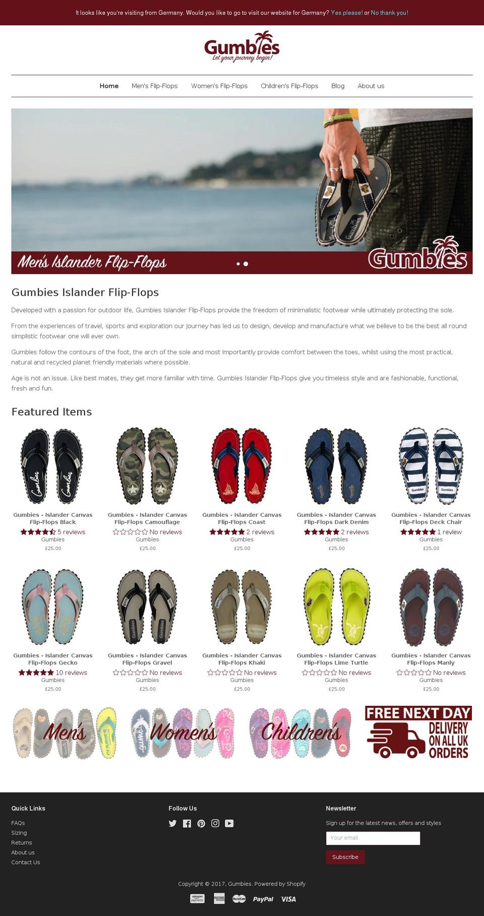 aquaclogs.com shopify website screenshot