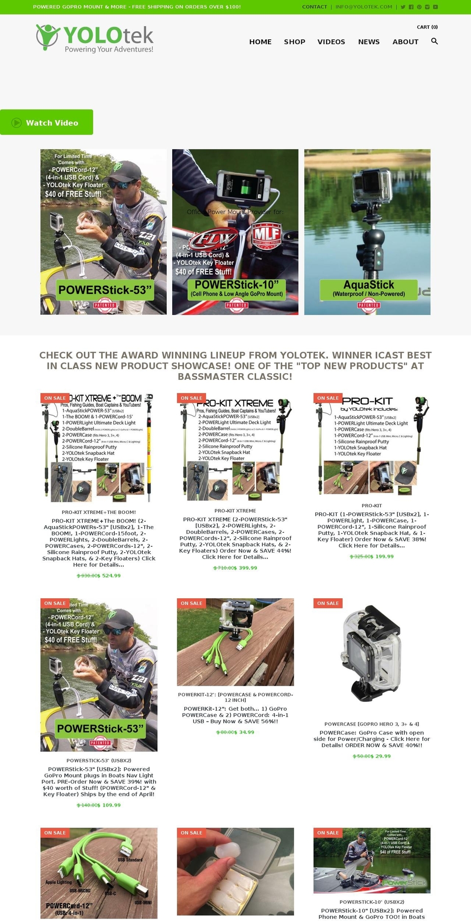 aquaextremeproducts.com shopify website screenshot