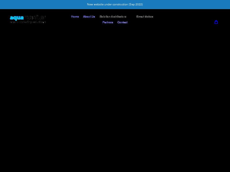 aquamonitor.com.au shopify website screenshot