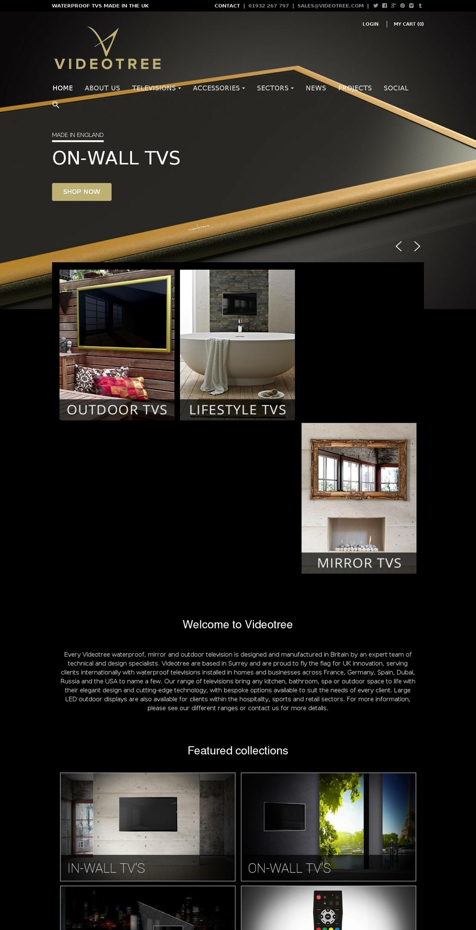 aquatv.com shopify website screenshot
