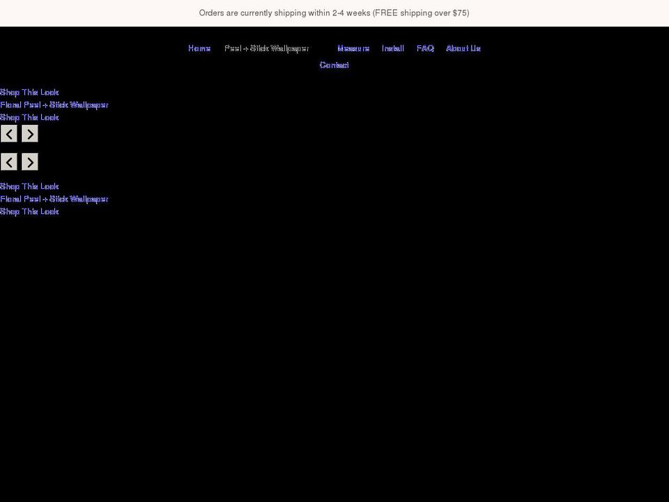 aquawallcoverings.com shopify website screenshot