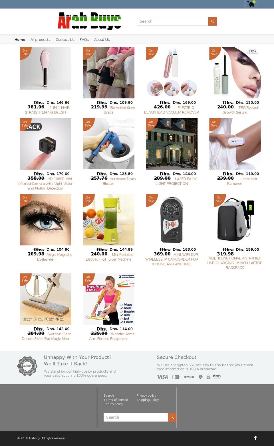 arabbuys.com shopify website screenshot