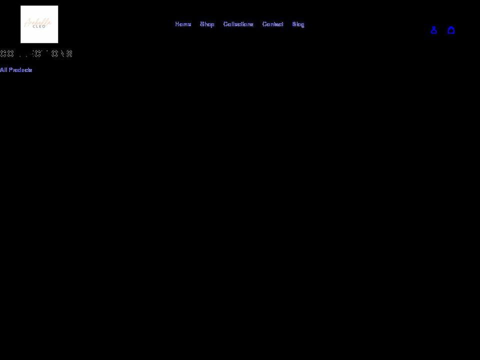 arabellacleo.com — Shopify storefront screenshot