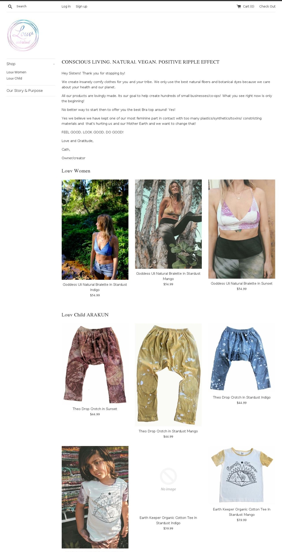 arakuntribe.com — Shopify storefront screenshot