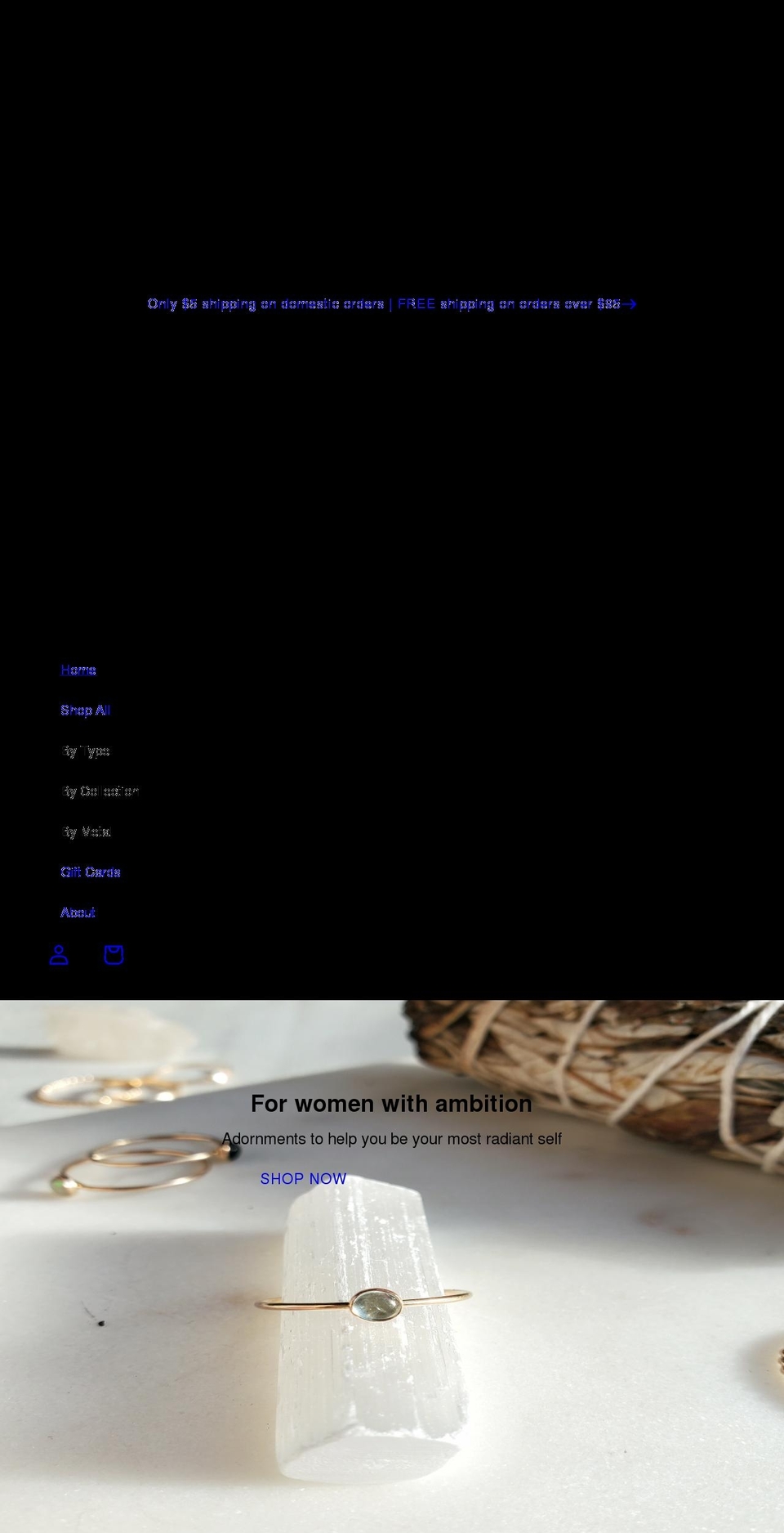 arcanasilver.com shopify website screenshot